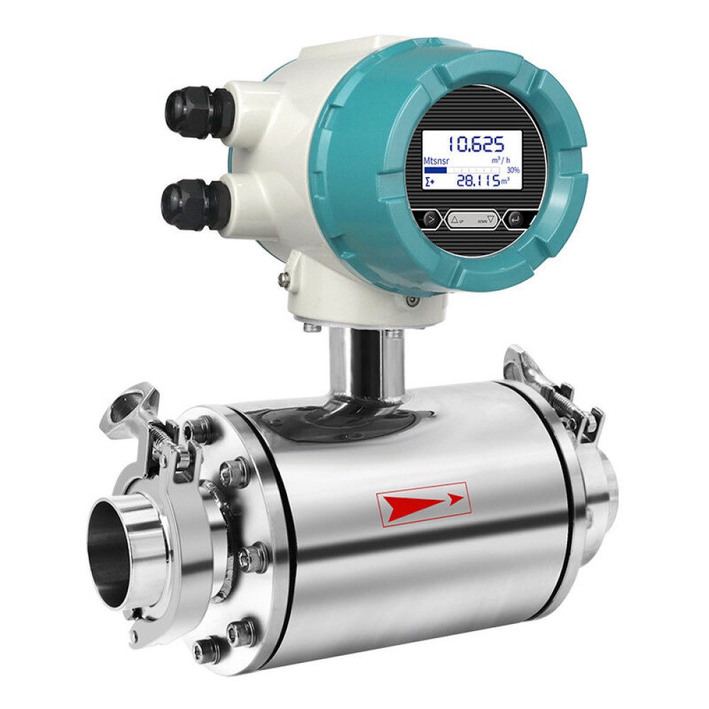 Clamp Electromagnetic Flow Meter 1
